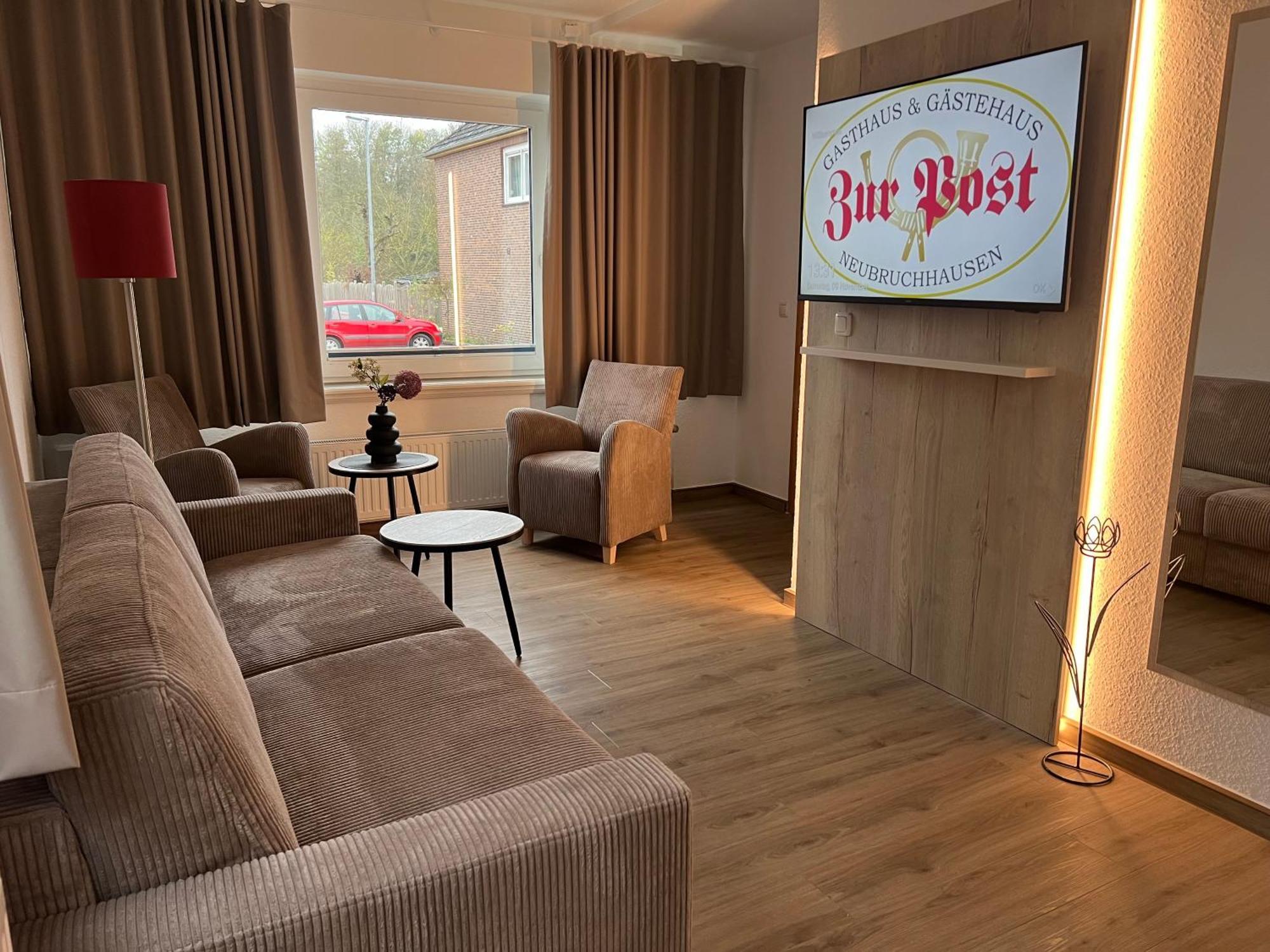 Hotel Zur Post Neubruchhausen Exterior foto